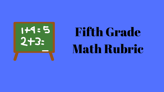 5th Grade Math Rubric
